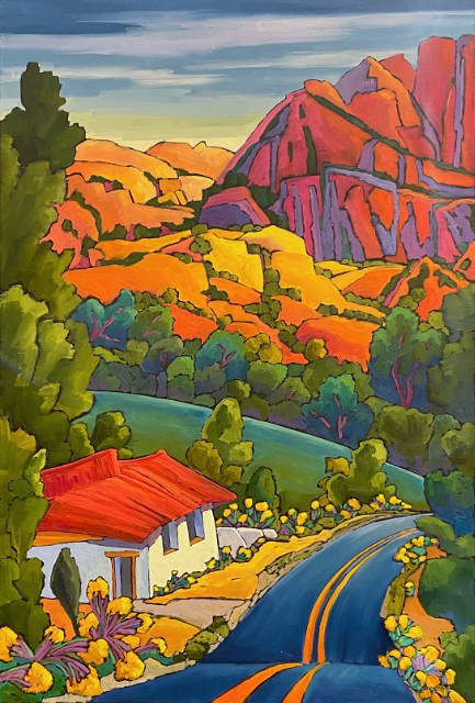 Taking The High Road 36x24