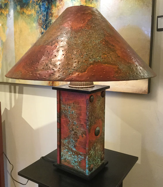 Lamps by Copper Fred SOLD