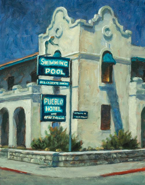 Pueblo Motel 9x7 SOLD!