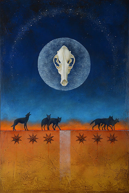 Coyote Moon 36x24