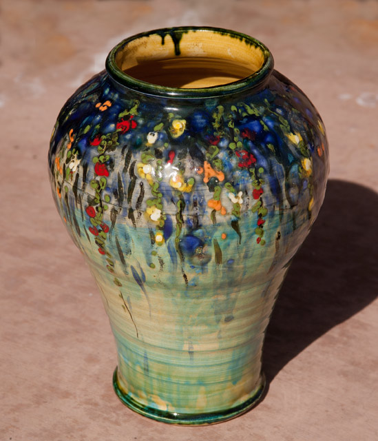Blue Garden Vase SOLD!