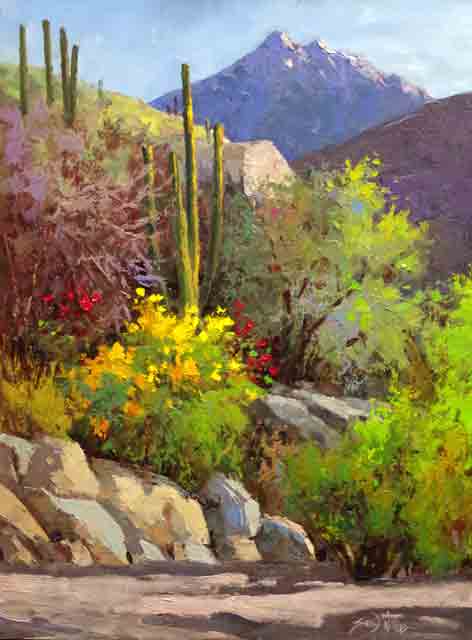 Hills Of Tucson 18x14 SOLD!