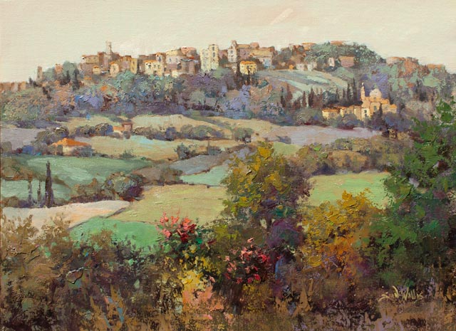 Glow of An Italian Evening 18x24 SOLD!