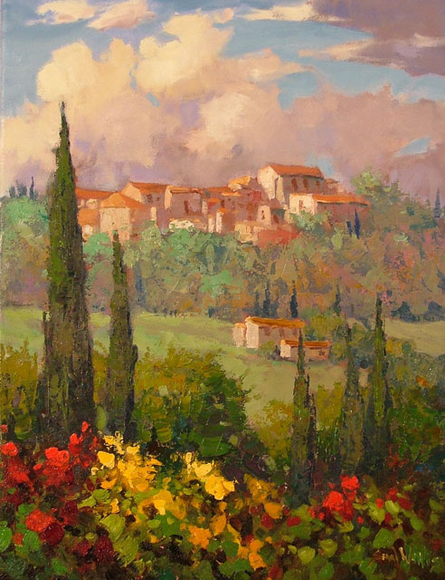 Beauty Before The Storm 18x14 SOLD!