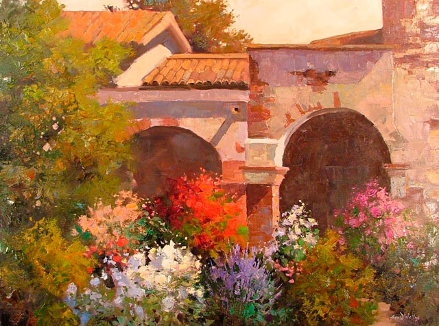 Evening At The Mission SOLD!