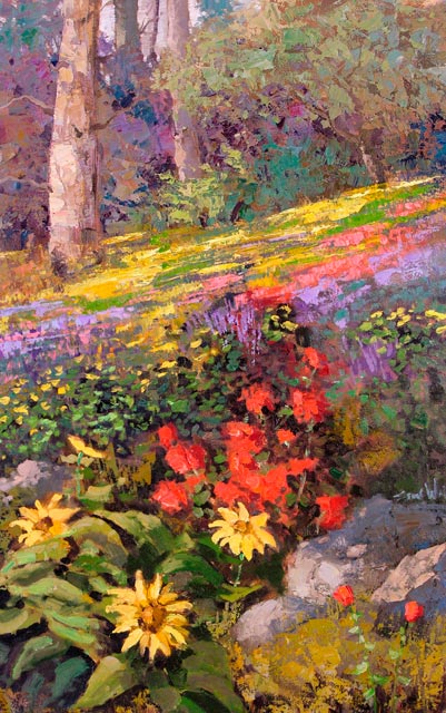 Wild Mountain Flowers 30x20 SOLD!