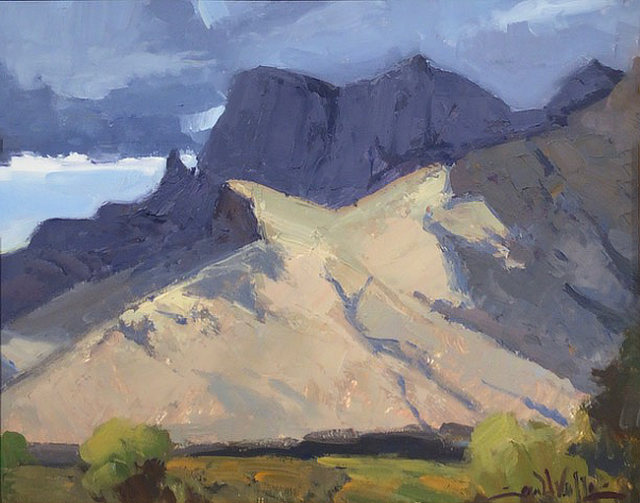 Shadows Over Pusch Ridge 8x10