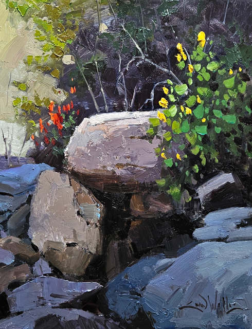 Where The Wildflowers Take Root 14x11