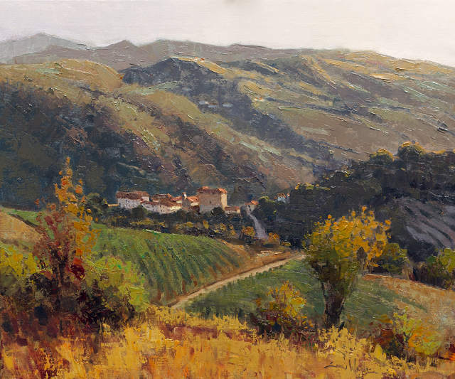 Borgomale From Mushroom Rock 20x24