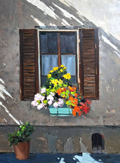 The Dance Of Color And Shadow 24x18 SOLD!