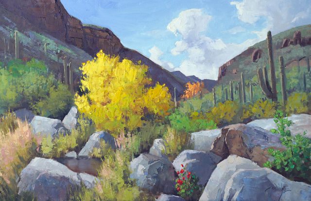 Subtle Colors Of The Canyon 24x36 SOLD!