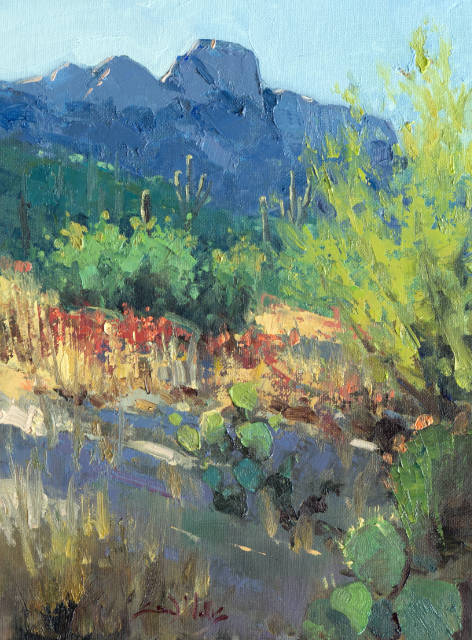 Morning Below Pusch Ridge 14x11 SOLD!