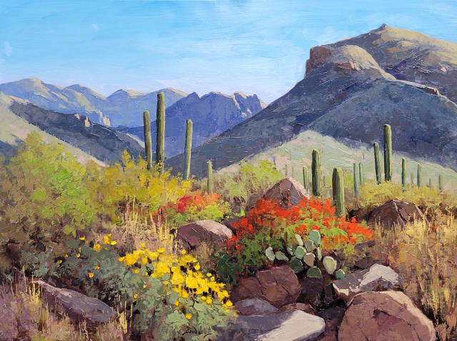 Garden Of The Desert 30x40 SOLD!