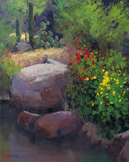 Among The Boulders 30x24 SOLD!