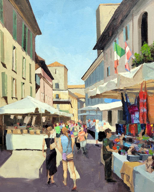 Alba Market 24x20 SOLD!