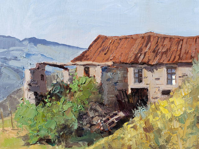 Ruins Of Piedemonte 8x10 SOLD!