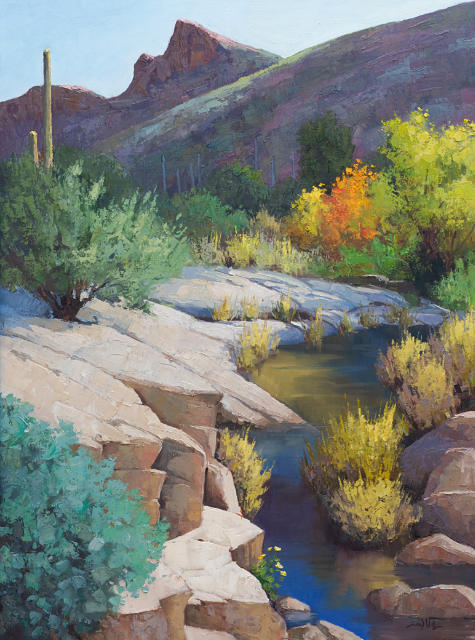 Approaching Light 40x30 SOLD!