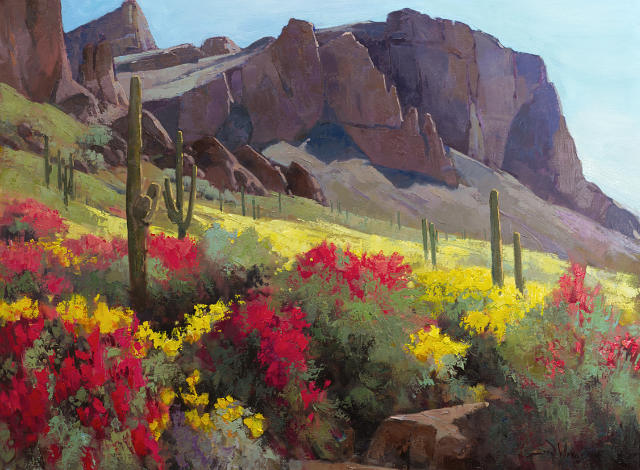 Spring In The Foothills 30x40 SOLD!