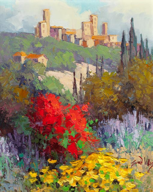 Italian Garden 14x11 SOLD!