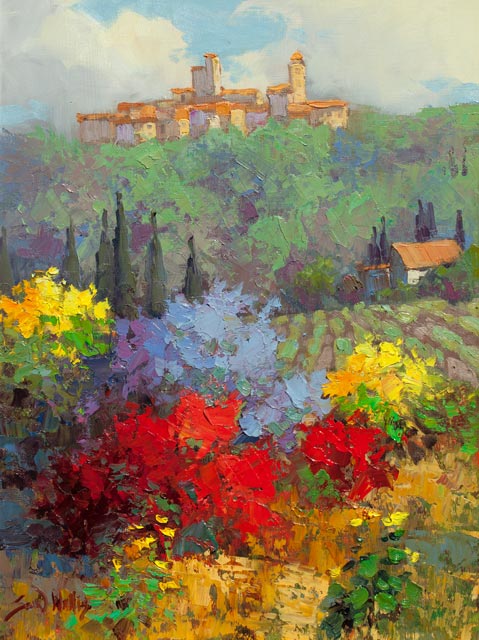 Floral Italy 16x12 SOLD!
