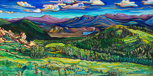 Late Afternoon Near Sanctuary Cove 18x18 SOLD!