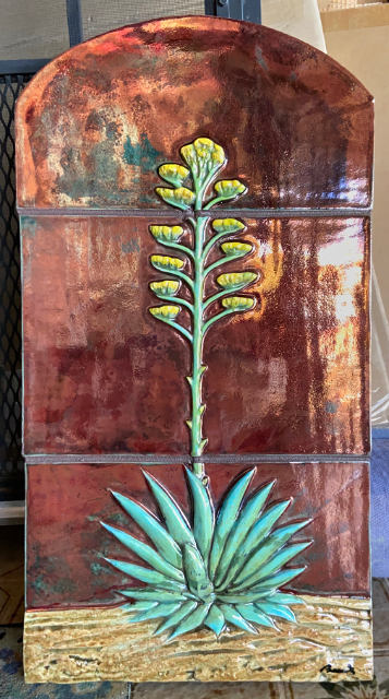 Arched Agave SOLD!