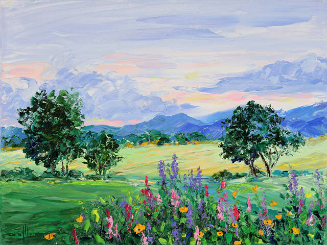 Green Valley 18x24 SOLD!