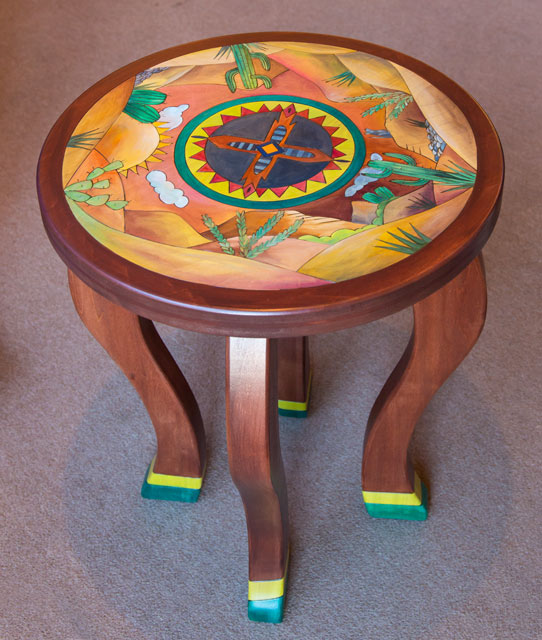 Round End Table SOLD!