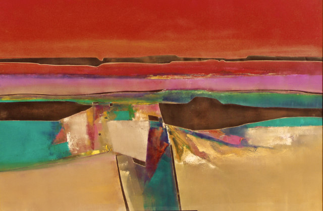 Red Sky Return 41x61
