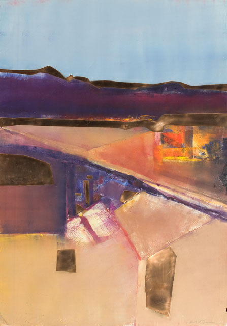 Blue Sky Horizon 55x38 SOLD!