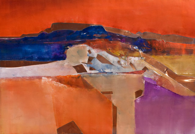 Red Sky Diurna 40x58 SOLD!