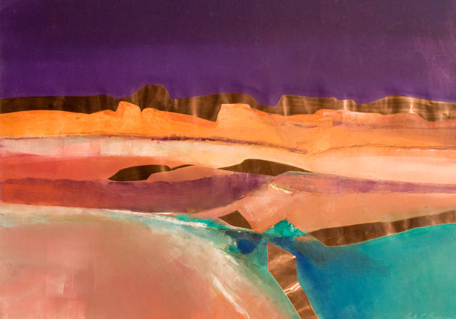 Purple Sky 36x57 SOLD!