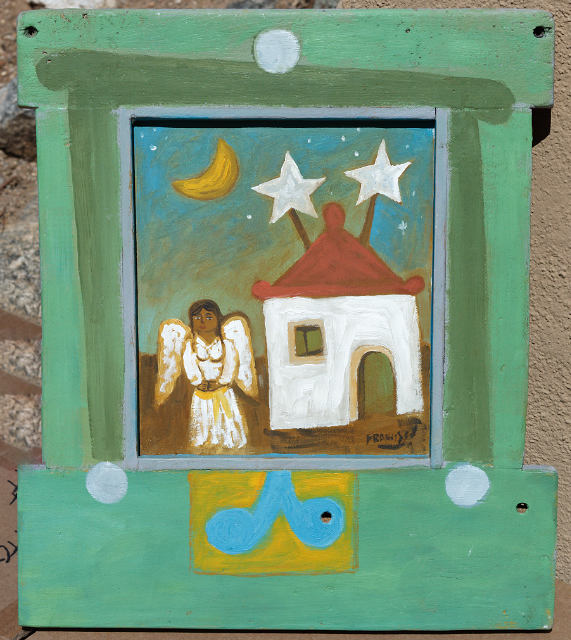 Two Star Angel House 17x13 SOLD!