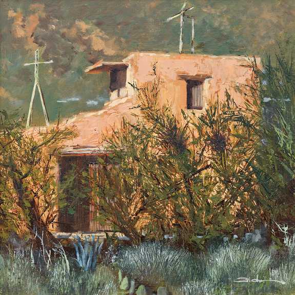 Desert Chapel 12x12 SOLD!