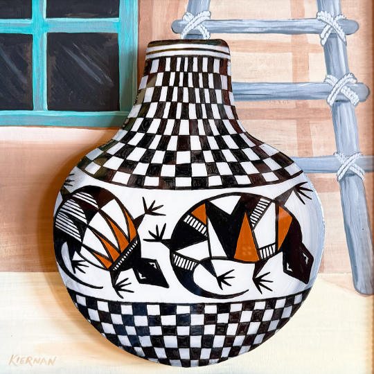 Pueblo Pot 14x14