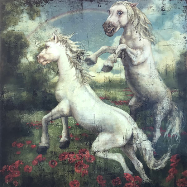 Ballad of the Runaway Horse 48x48