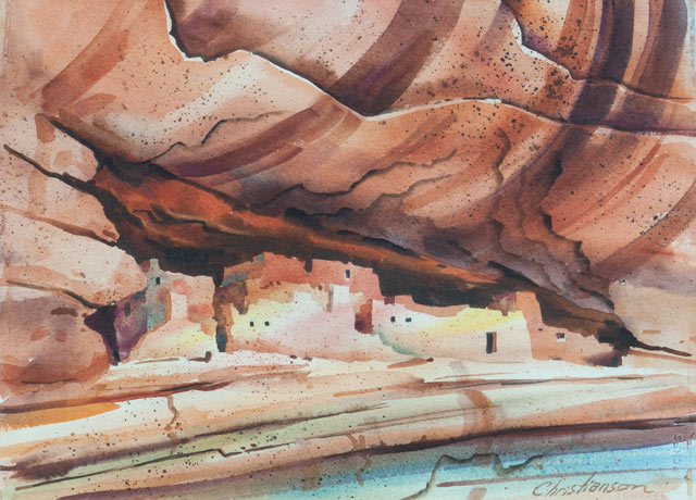 Cliff Dweller 11x14