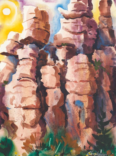 Chiricahua Rocks 15x11