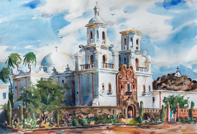 The White Dove 15x22 SOLD!