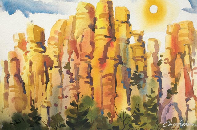 Golden Castillo 7x11 SOLD!