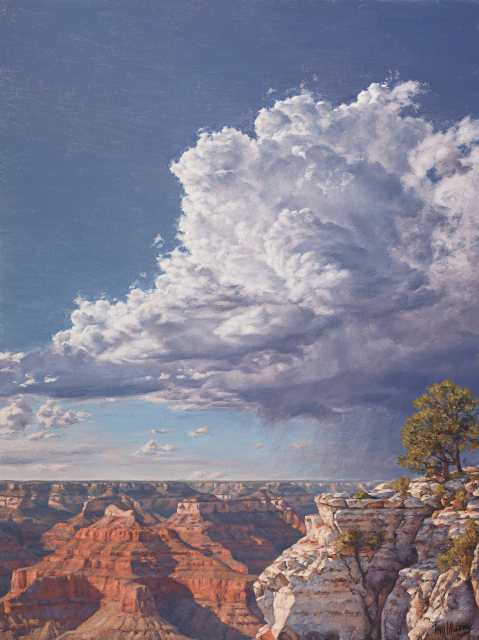 The Canyon's Storm 24x18 SOLD!