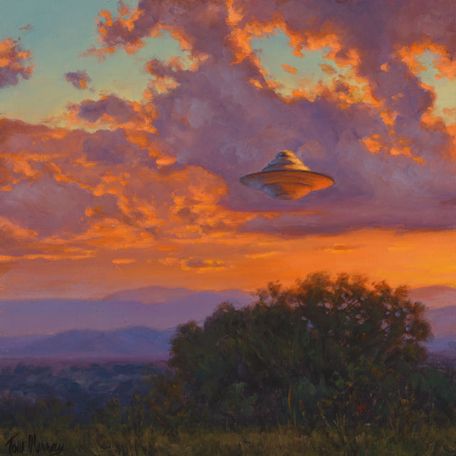 Secret Sundown 8x8 SOLD!