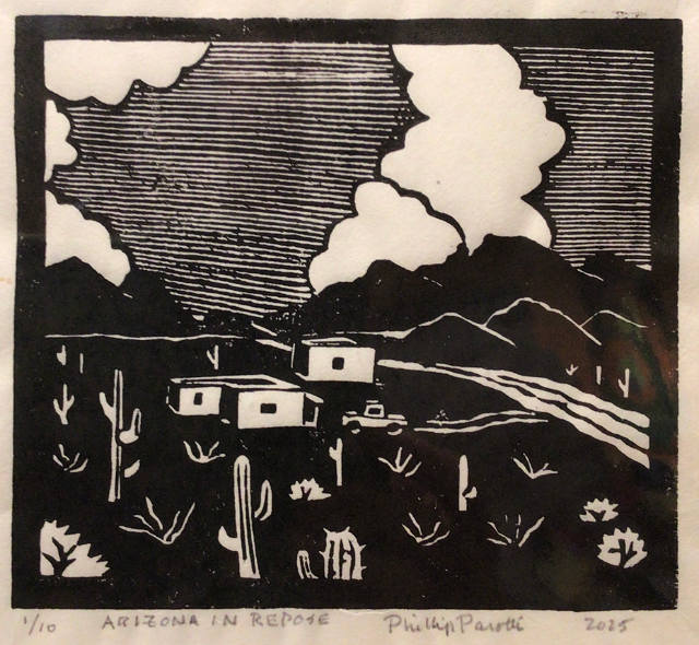 Arizona in Repose 5.5 x 6