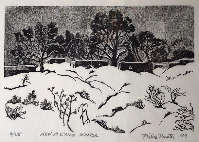 New Mexico Winter 6x9