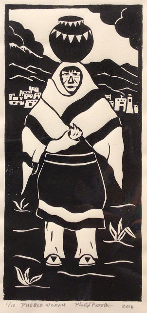 Pueblo Woman 11x5