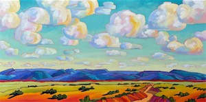 SOLD! Ready For Rain 24x48
