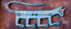 SOLD! Puma Petroglyph 12x24