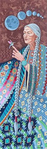Seen Many Moons 36x12