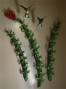 3-D Ocotillo Hummingbird