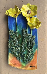Catalina Poppies 13.5x7